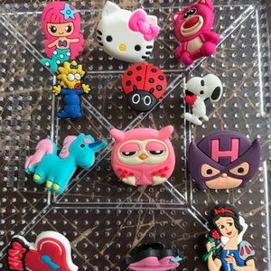 Lot of croc jibbitz shoe charm